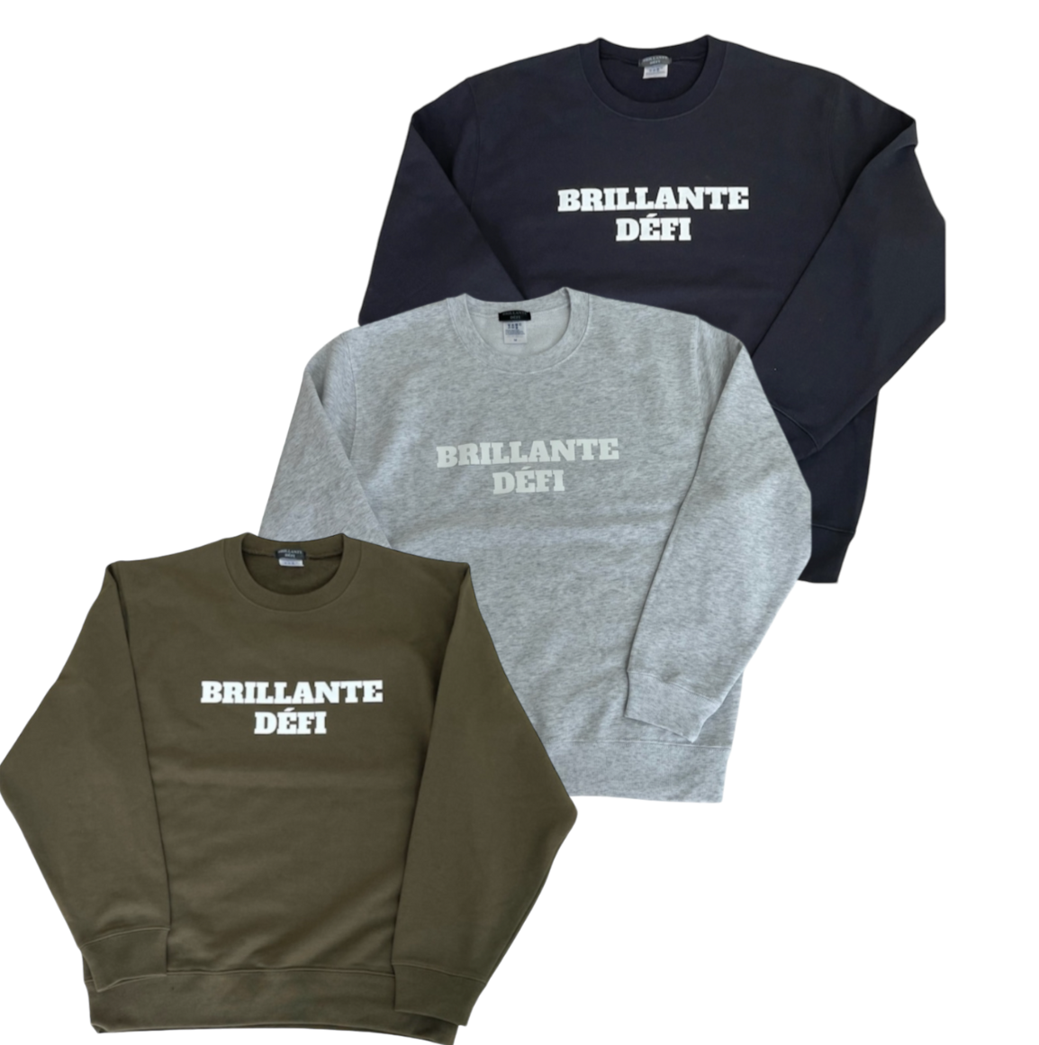 SALE*BRILLANTE クルーネックトレーナー