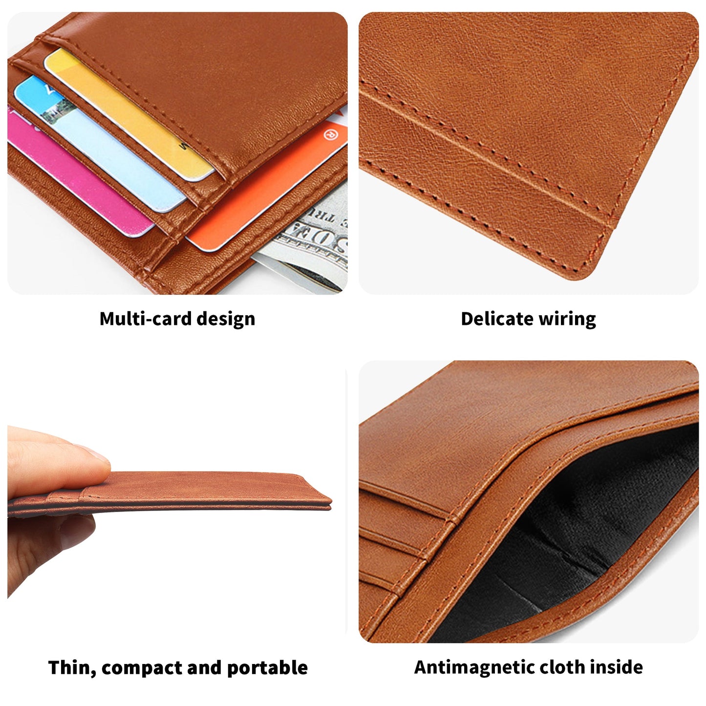 Slim Leather Wallet
