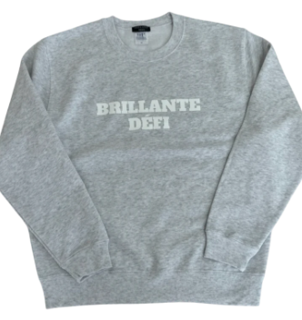 SALE*BRILLANTE クルーネックトレーナー