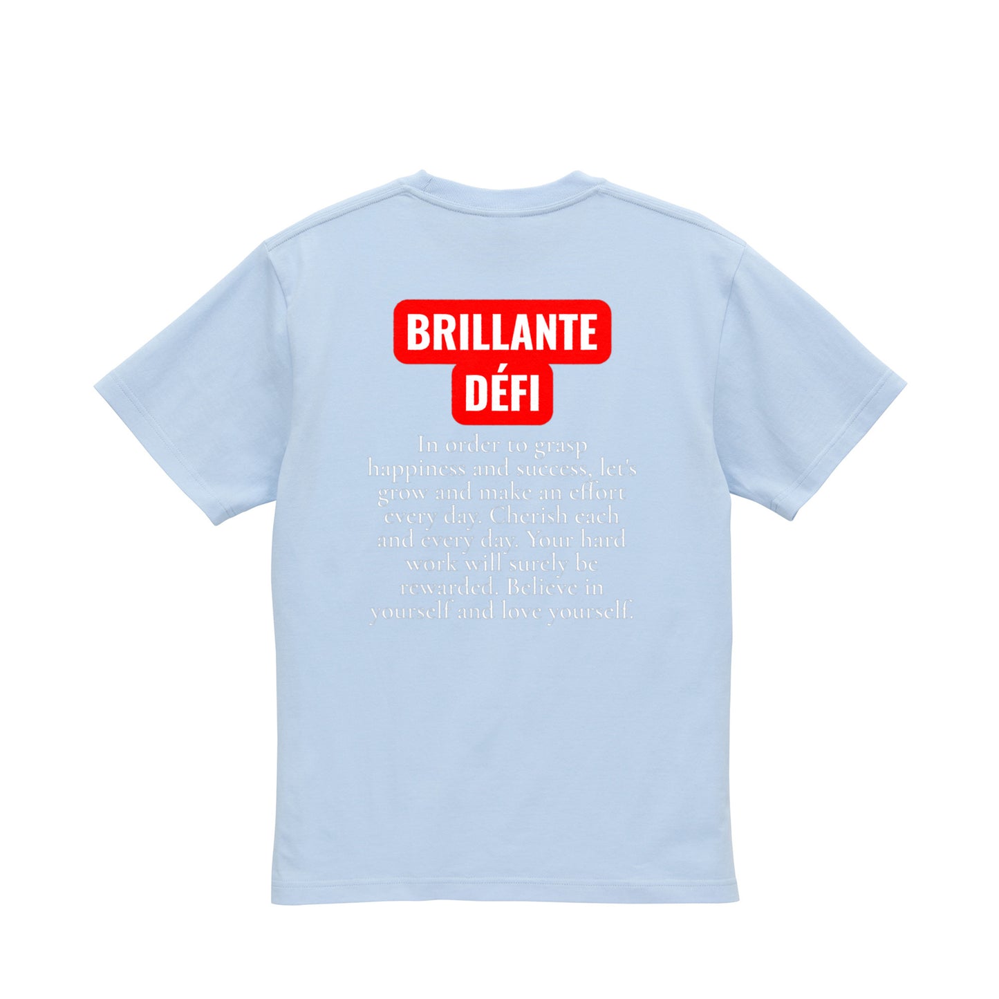 Message Tシャツ sky-blue image