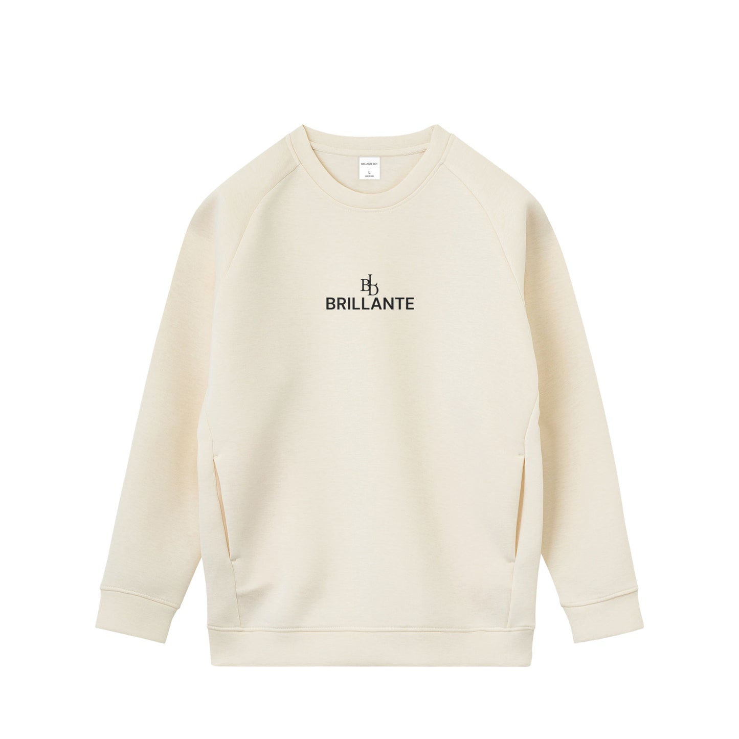 ドライストレッチクルーネックトレーナー off-white image