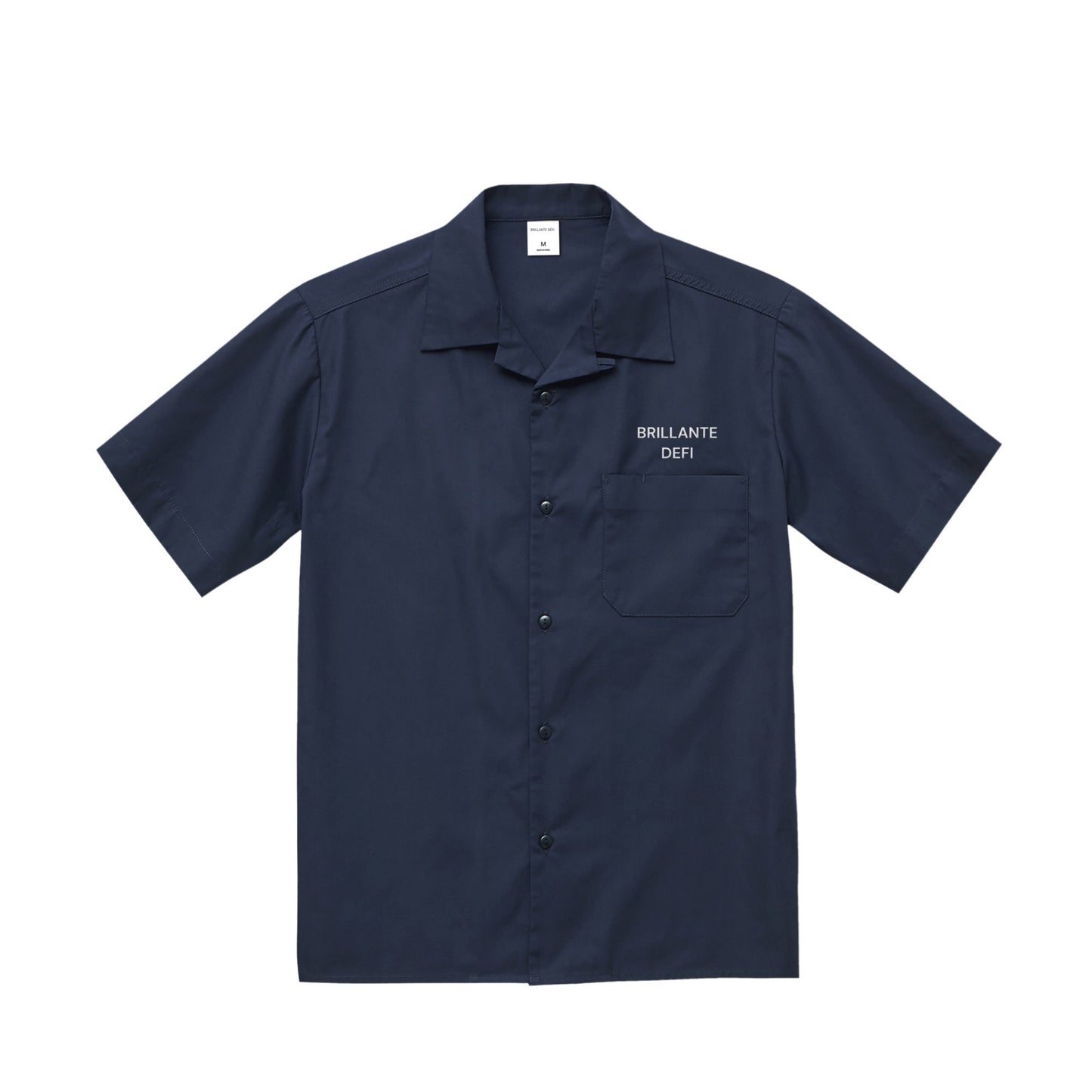 半袖オープンショートスリーブシャツ dark-navy image