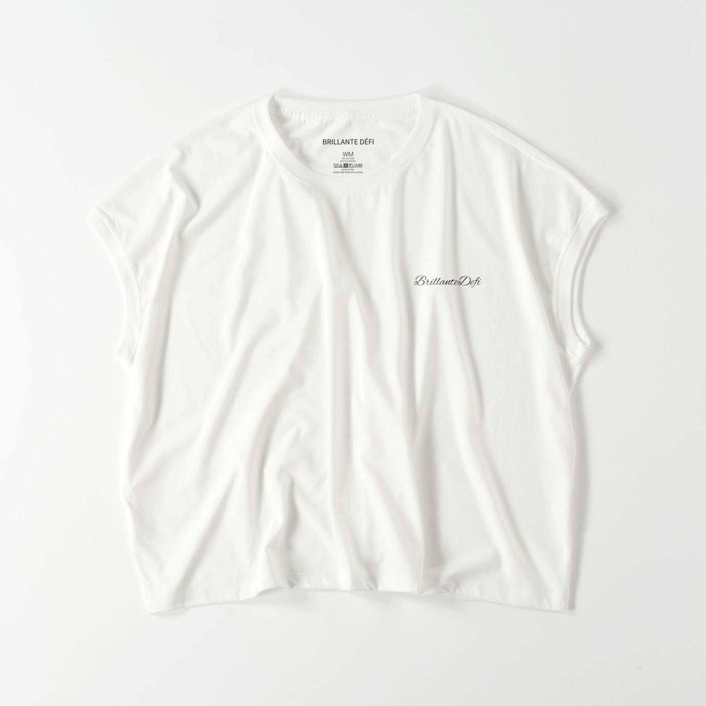 LADYSワイドルーズTシャツ white image