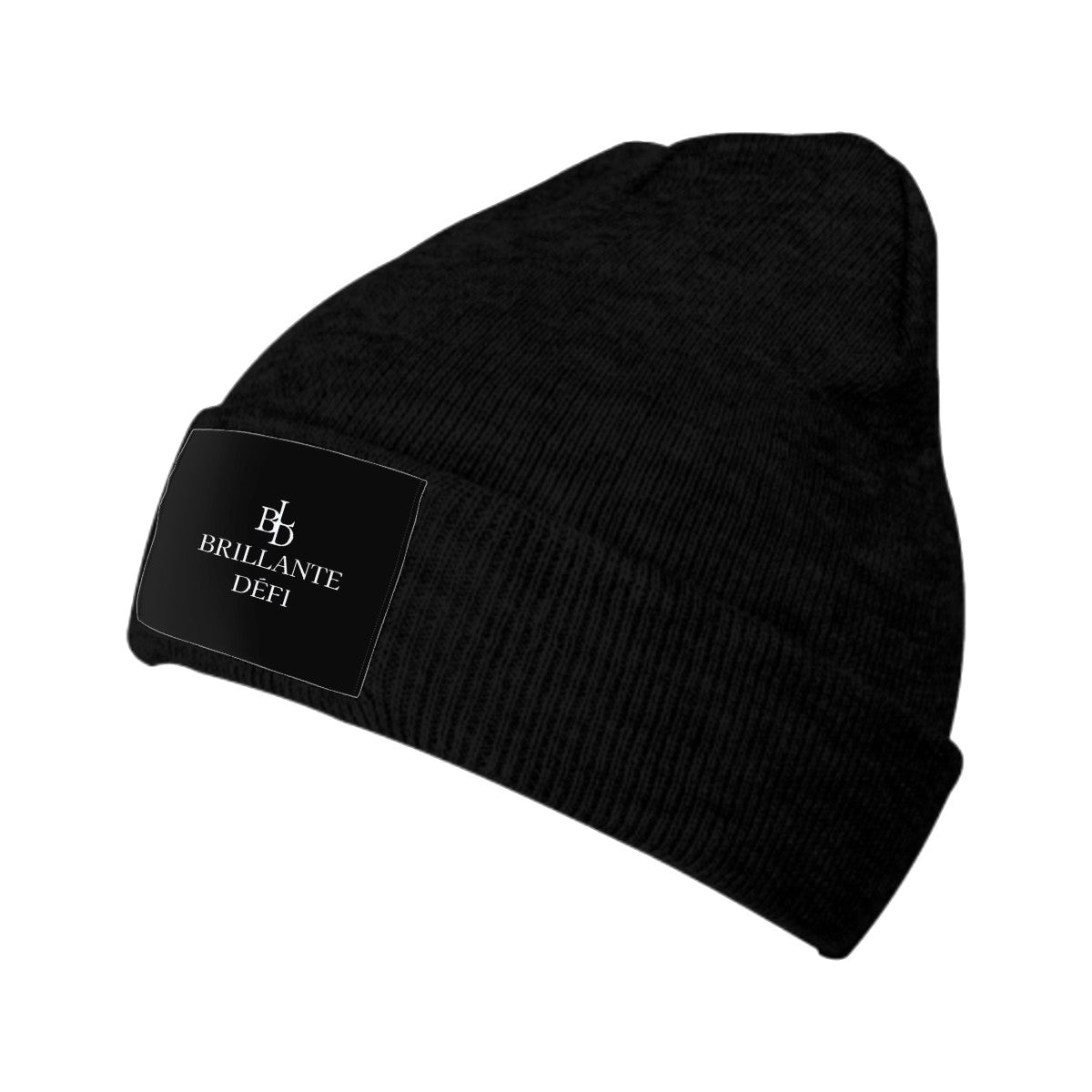 BRILLANTE DEFI ロゴパッチ ニットビーニー　全４カラー（unisex）