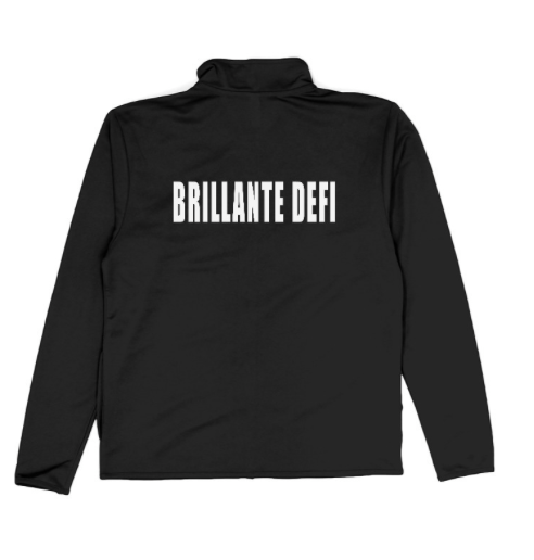 BRILLANTE DEFI ドライジップジャケットUVカット＆吸汗速乾機能付き