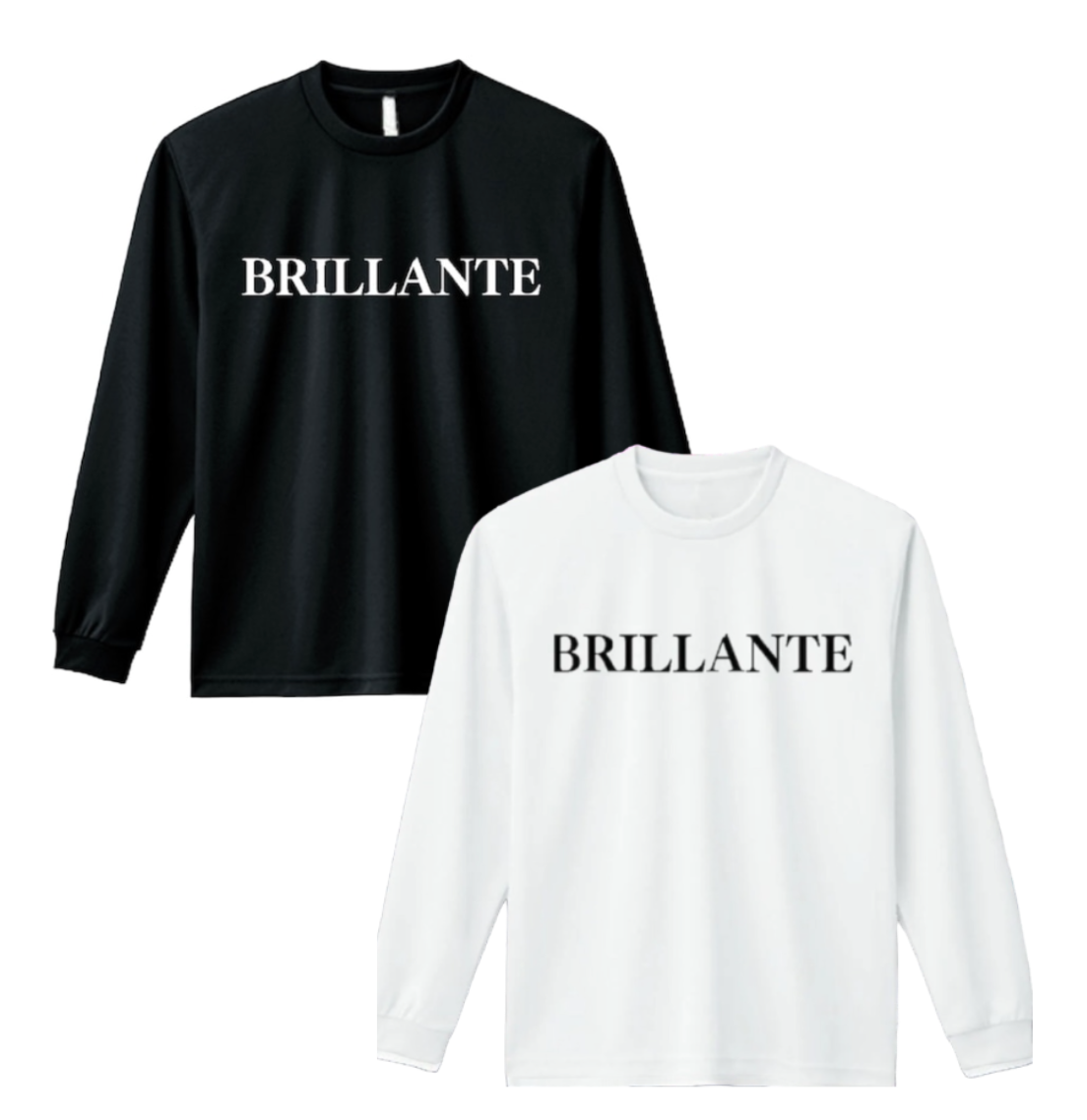 ☆SALE☆大人気BRILLANTEスタイリッシュ長袖Tシャツ