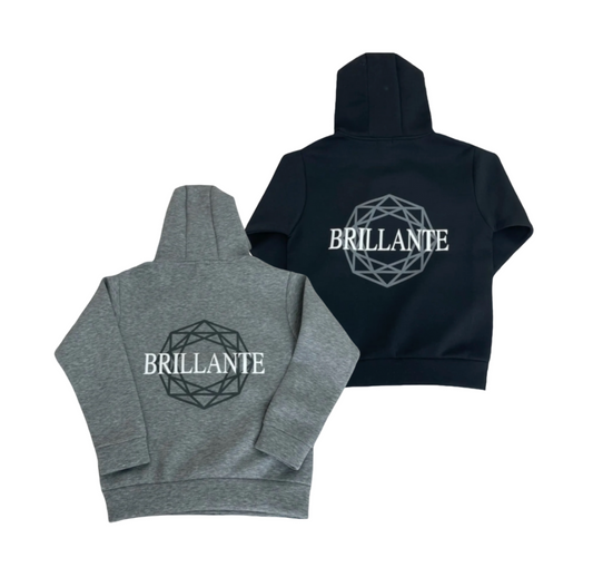 ☆SALE☆　BRILLANTE ダンボールニットプルオーバーパーカーセットアップ可能