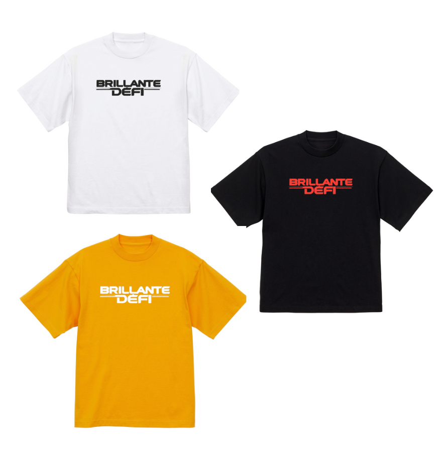 BRILLANTE DEFIフロントロゴTシャツ
