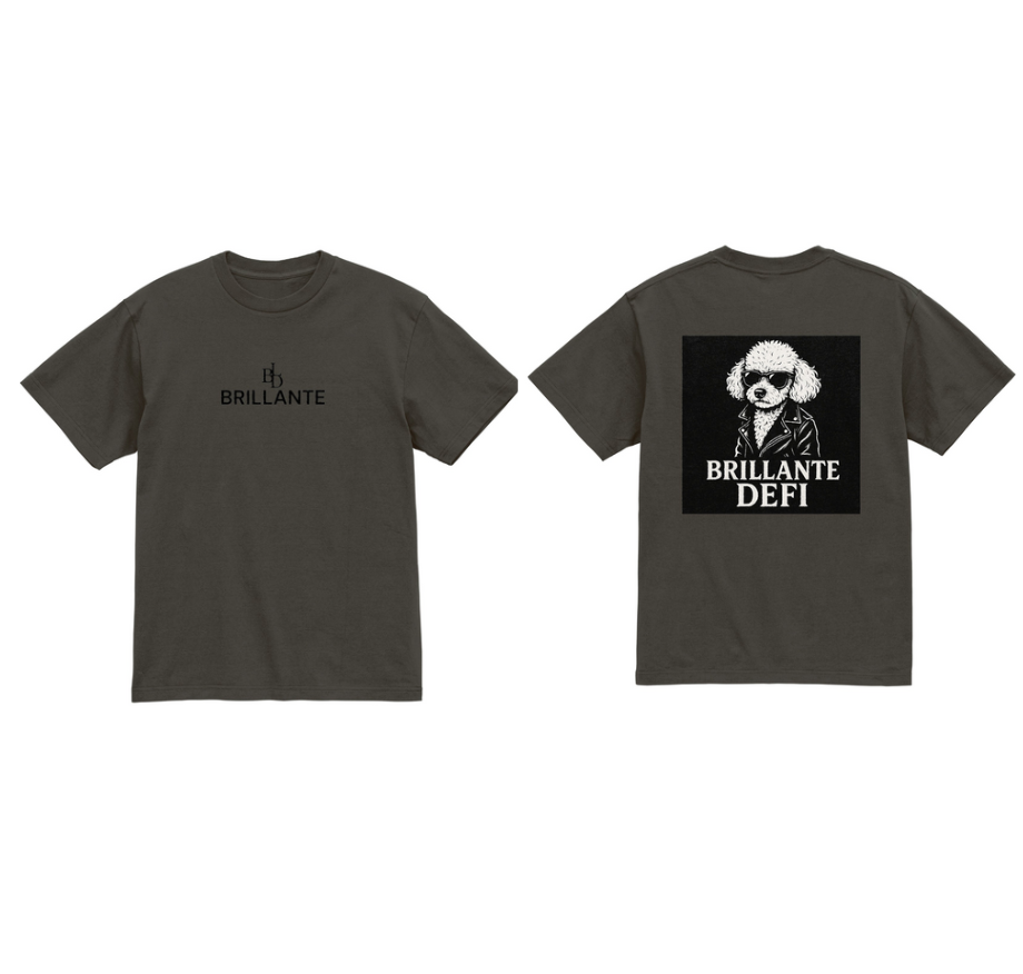 2025人気シリーズトイプードルTシャツ登場バックBIGプリント半袖Tシャツ（全３カラー）（unisex）