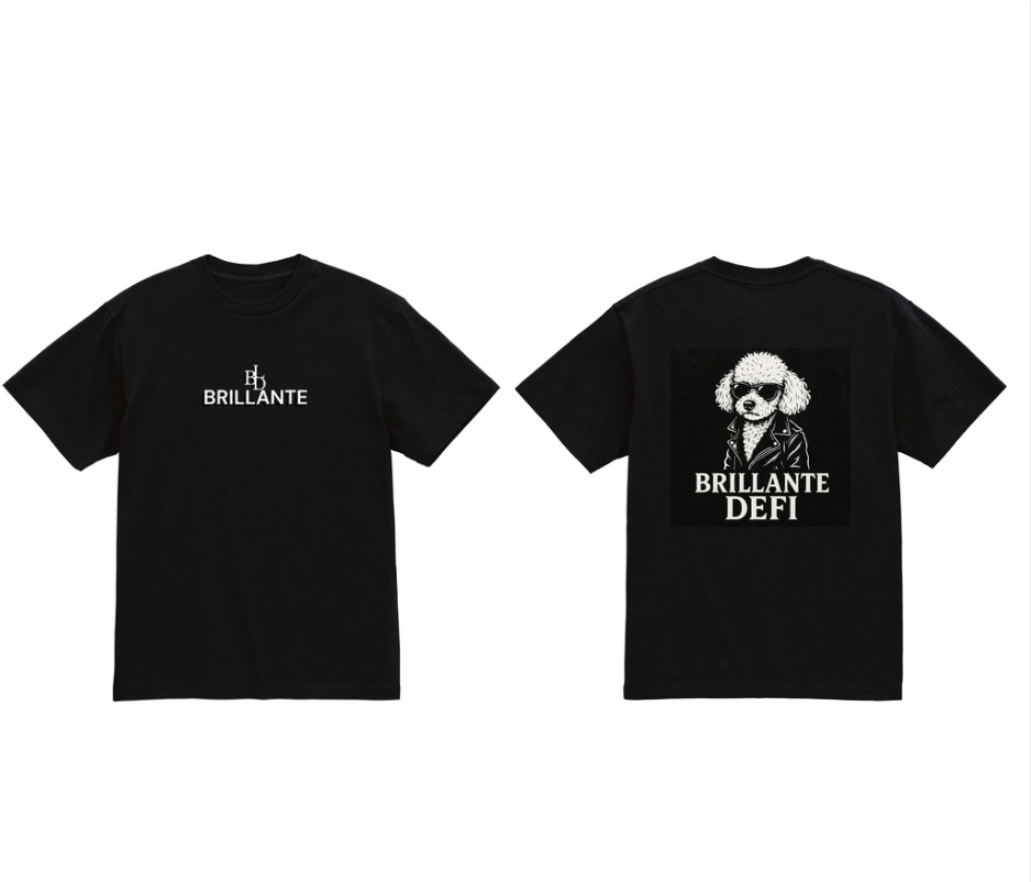 2025人気シリーズトイプードルTシャツ登場バックBIGプリント半袖Tシャツ（全３カラー）（unisex）