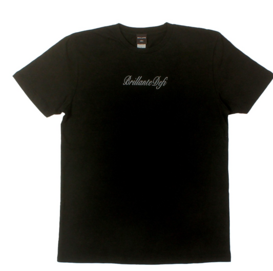 [[２000円ぽっきりSALE]] BRILLANTE DEFI胸元ロゴスタイルTシャツ
