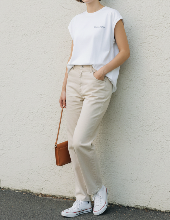 Wide Fit Tee Ladys