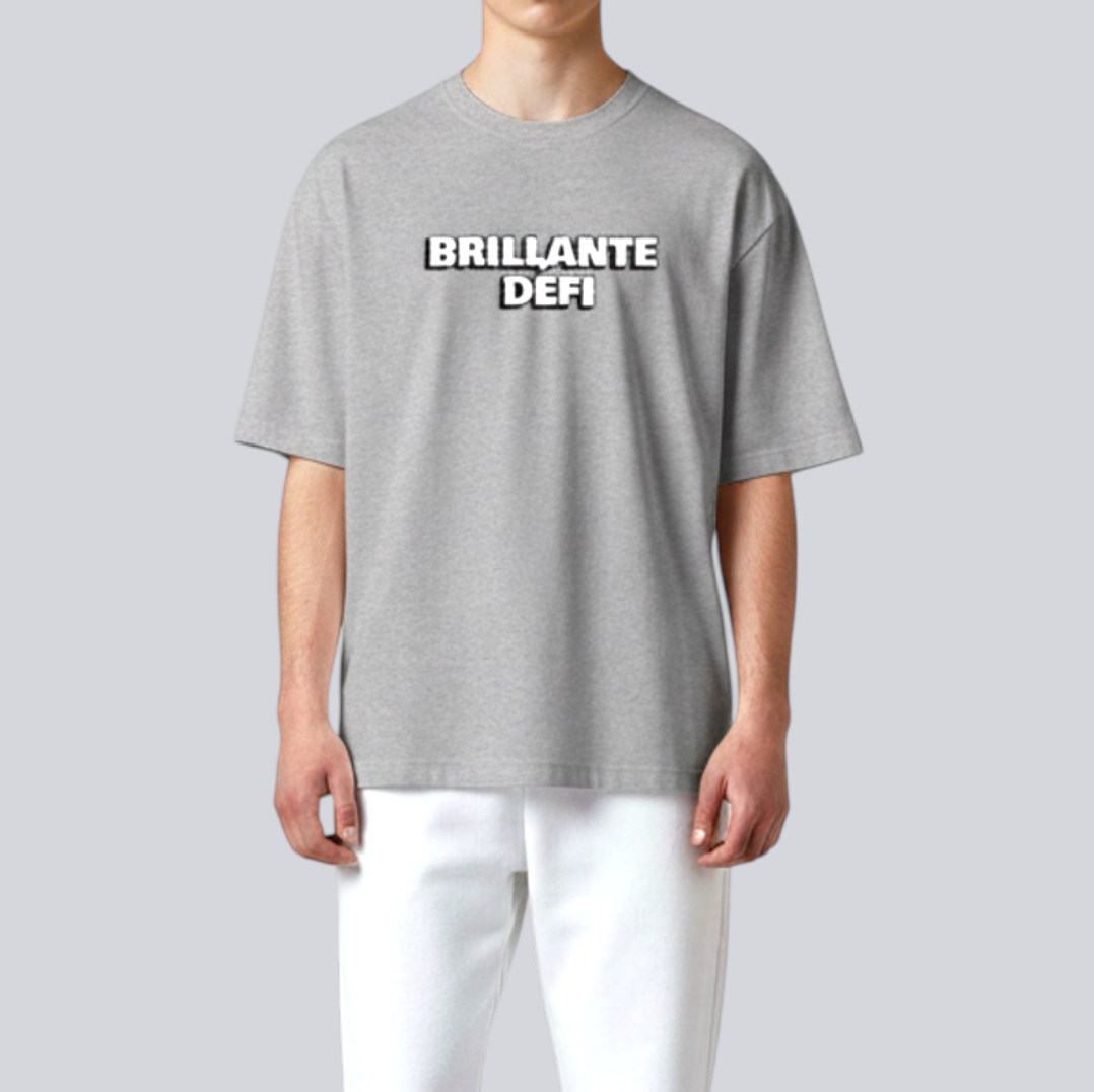 unisex brand logo simple T-syatu