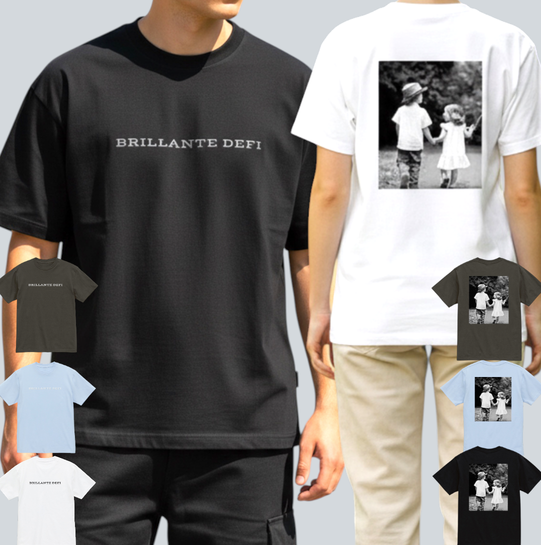 unisex back　happiness T