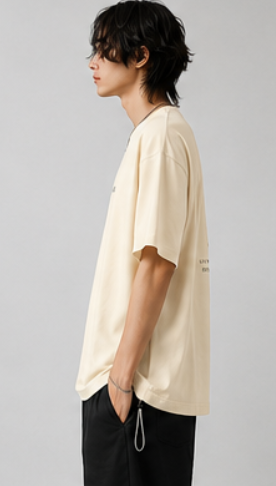 BRILLANTE DEFI / Fine Jersey Drawcord Tee