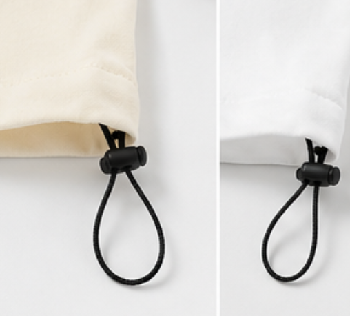BRILLANTE DEFI / Fine Jersey Drawcord Tee