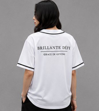 BRILLANTE DÉFI Dry Baseball Shirt