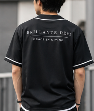 BRILLANTE DÉFI Dry Baseball Shirt