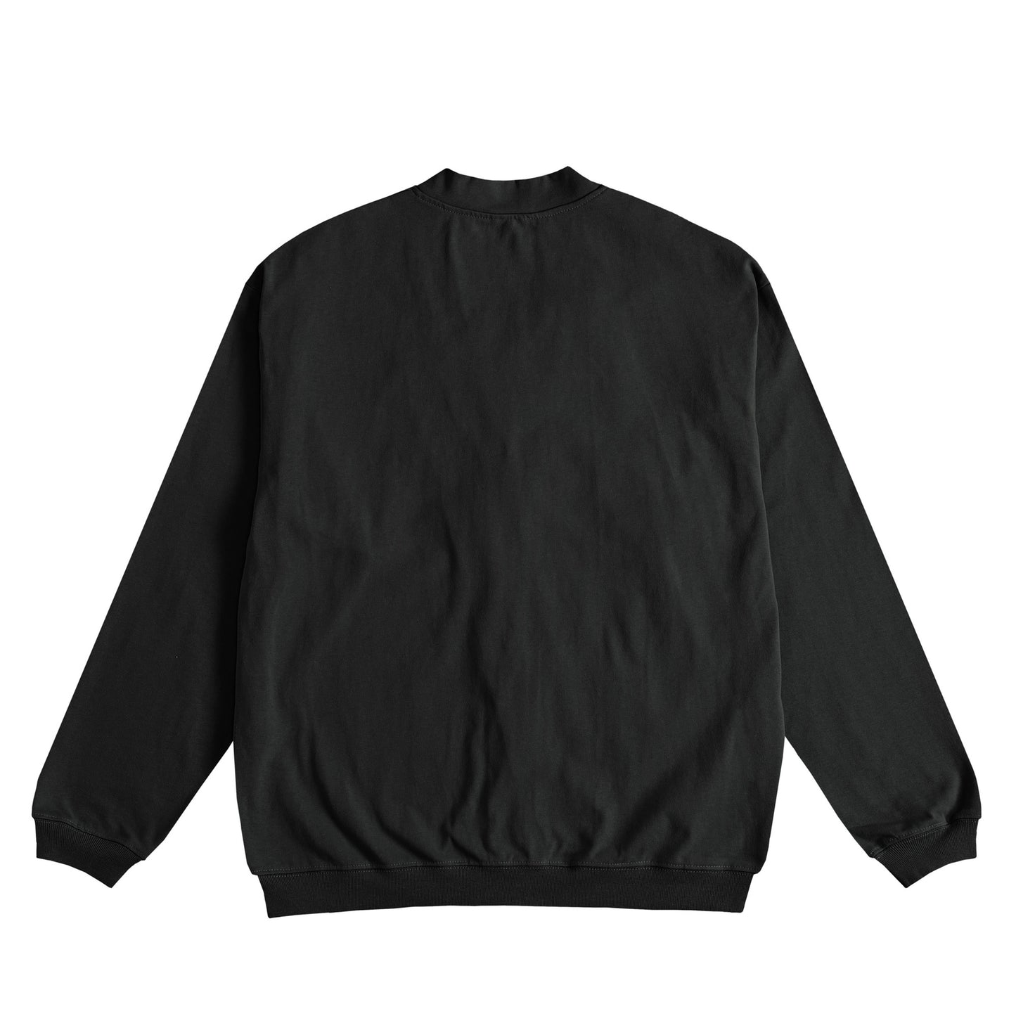 ワンポイントリラックスフィットカーディガン全４カラー black image