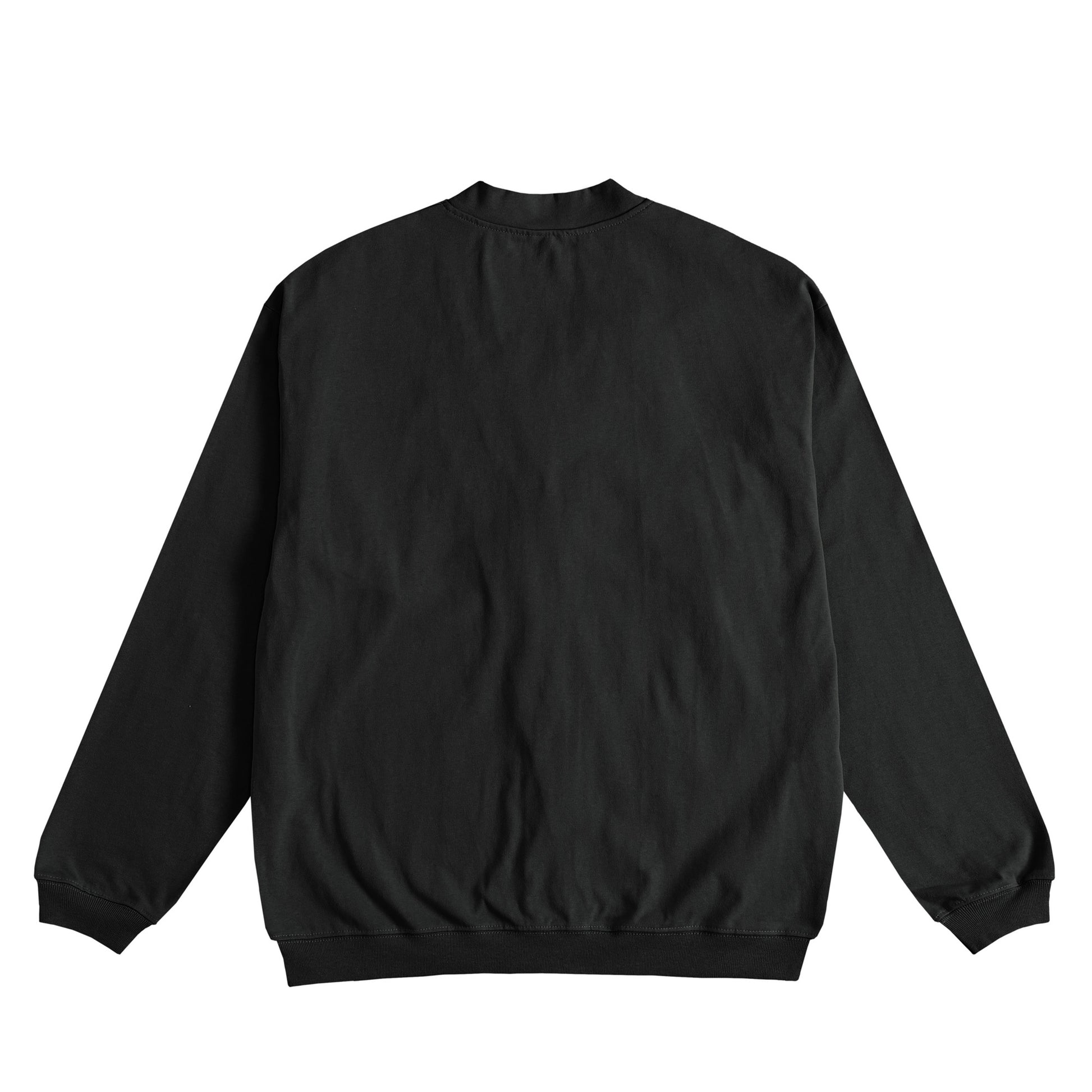 ワンポイントリラックスフィットカーディガン全４カラー black image
