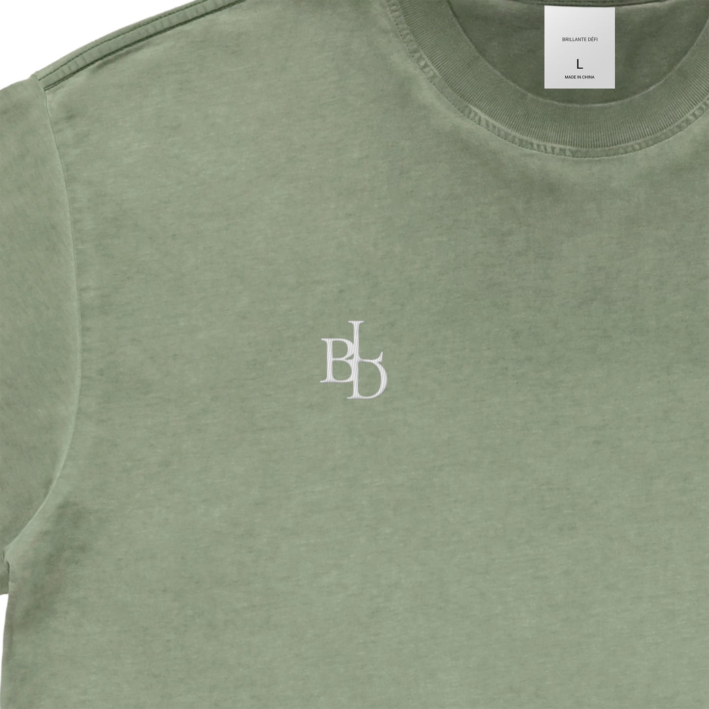 OnepointoヴィンテージウォッシュTee green-gray image