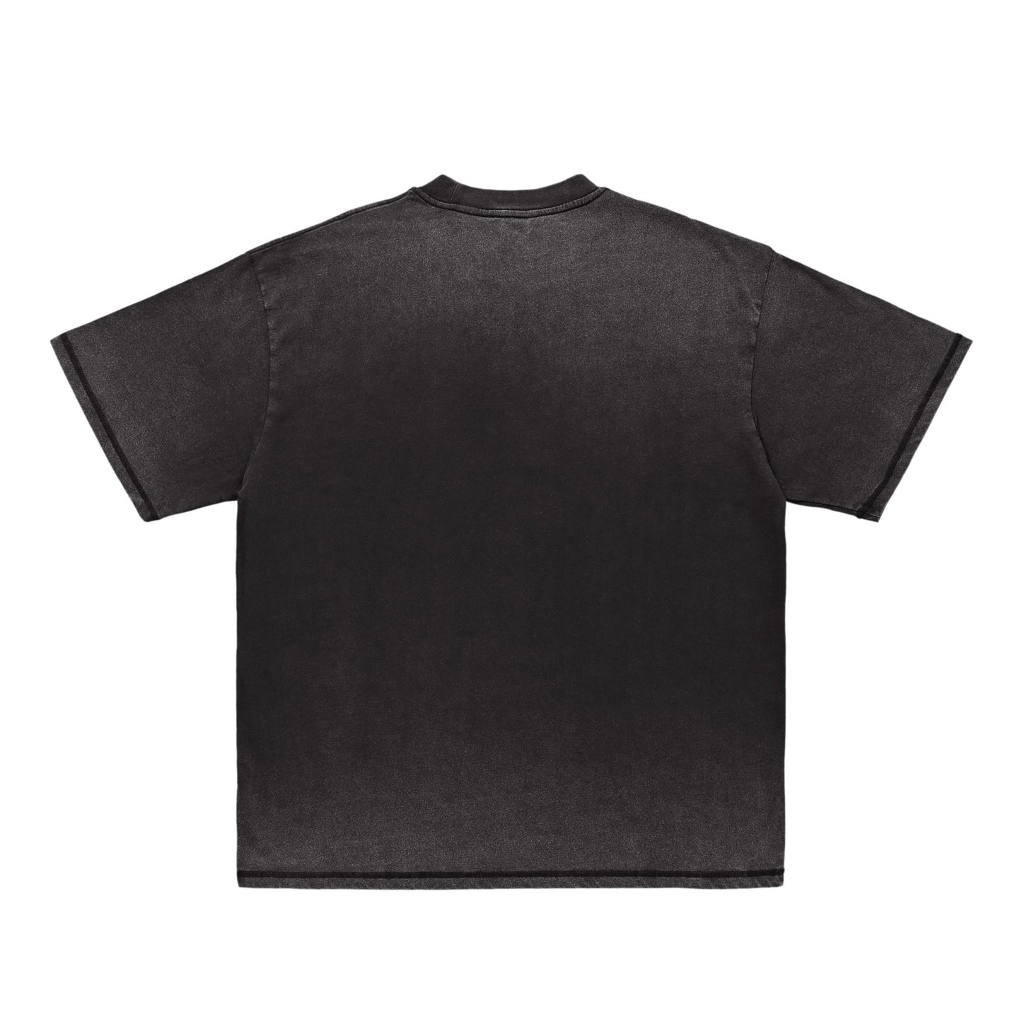 ヴィンテージウォッシュTシャツrogo black image