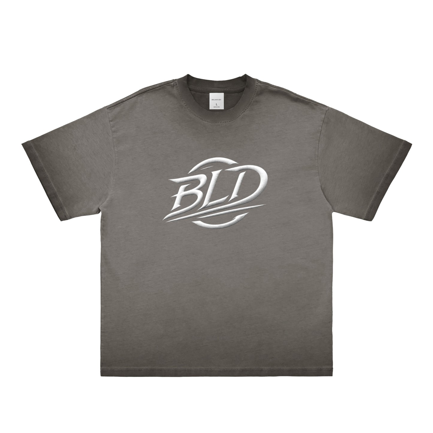 ヴィンテージウォッシュTシャツrogo gray image