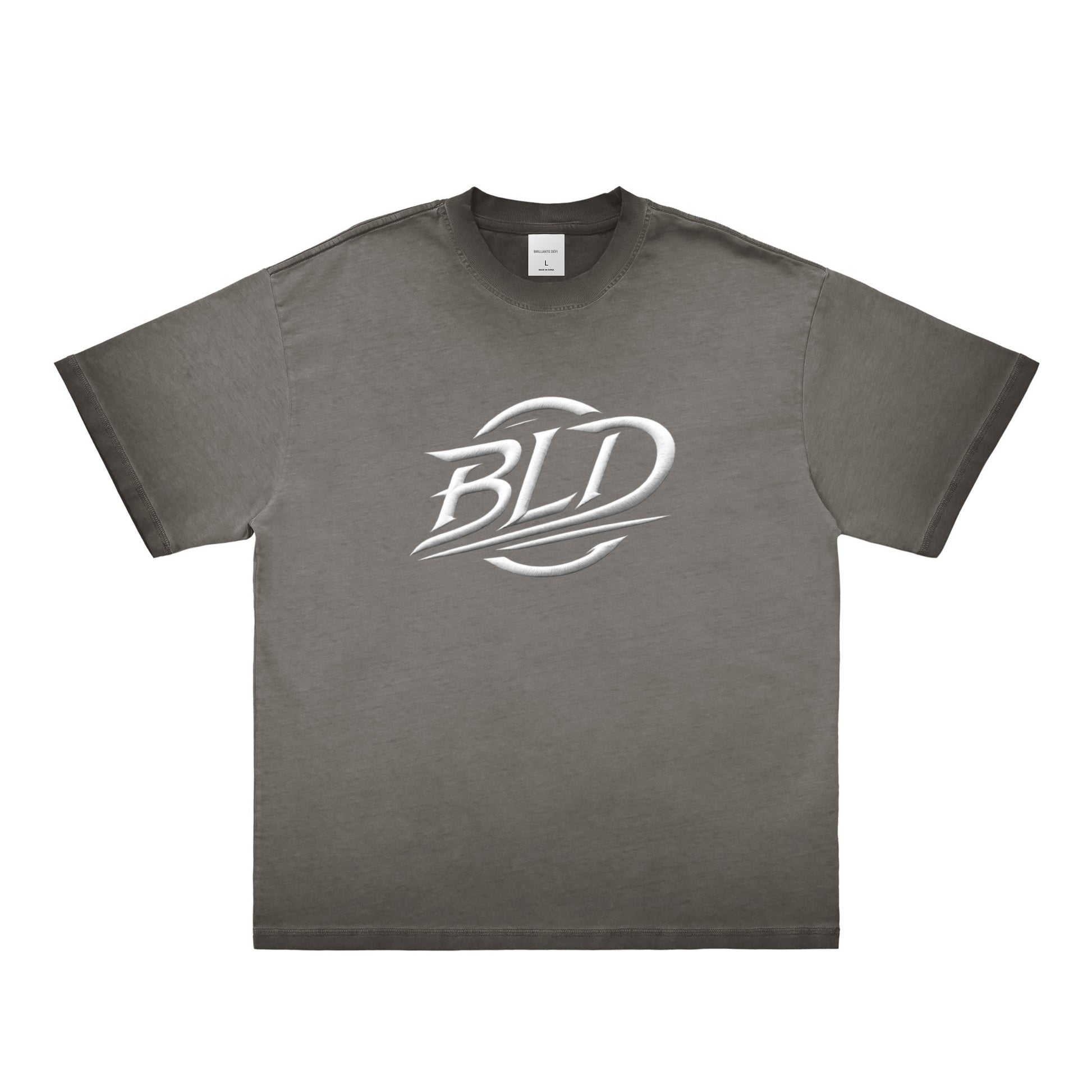 ヴィンテージウォッシュTシャツrogo gray image