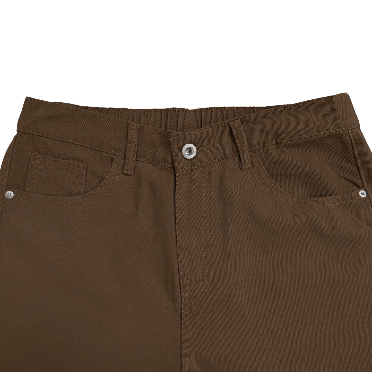 ライトワイドストレートチノパンツ brown image