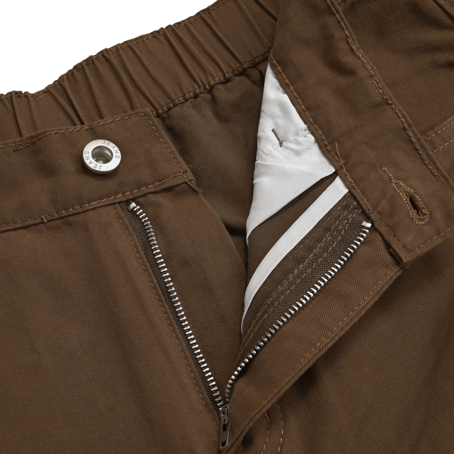 ライトワイドストレートチノパンツ brown image