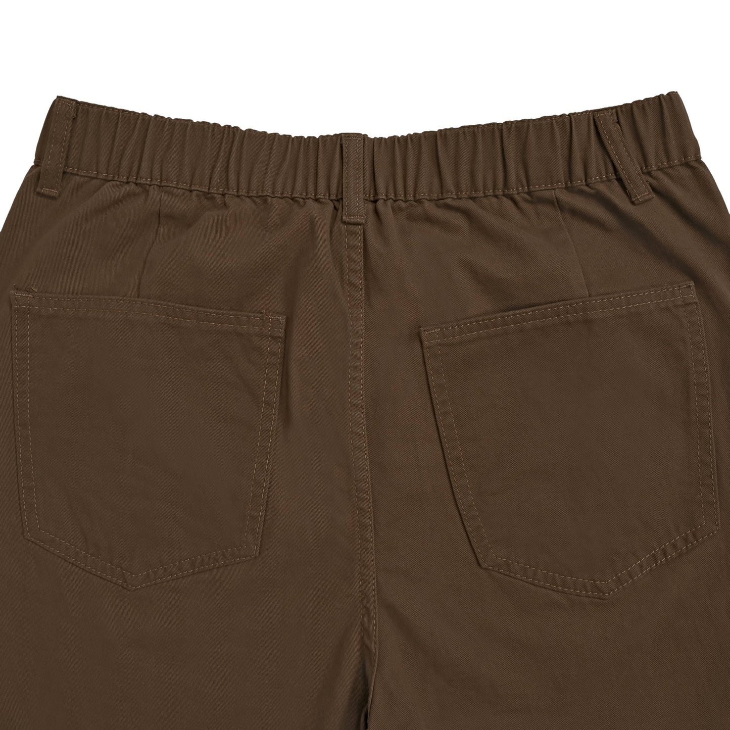 ライトワイドストレートチノパンツ brown image