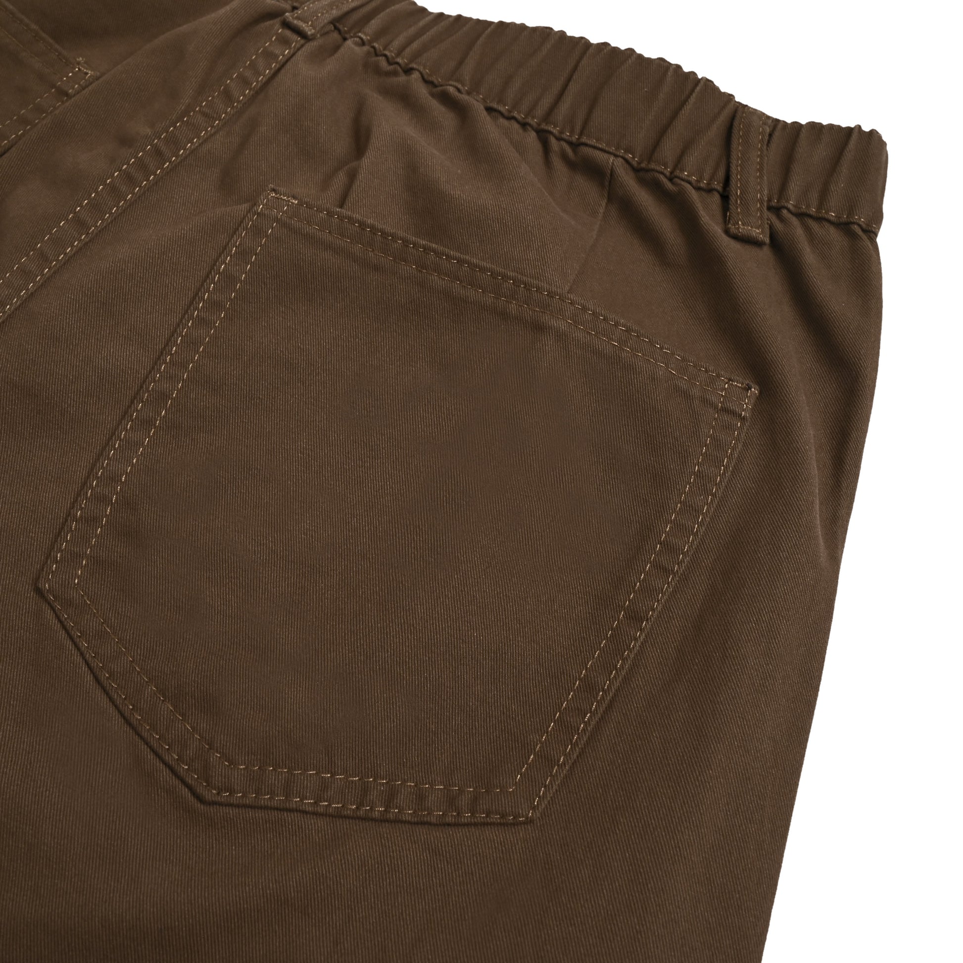 ライトワイドストレートチノパンツ brown image