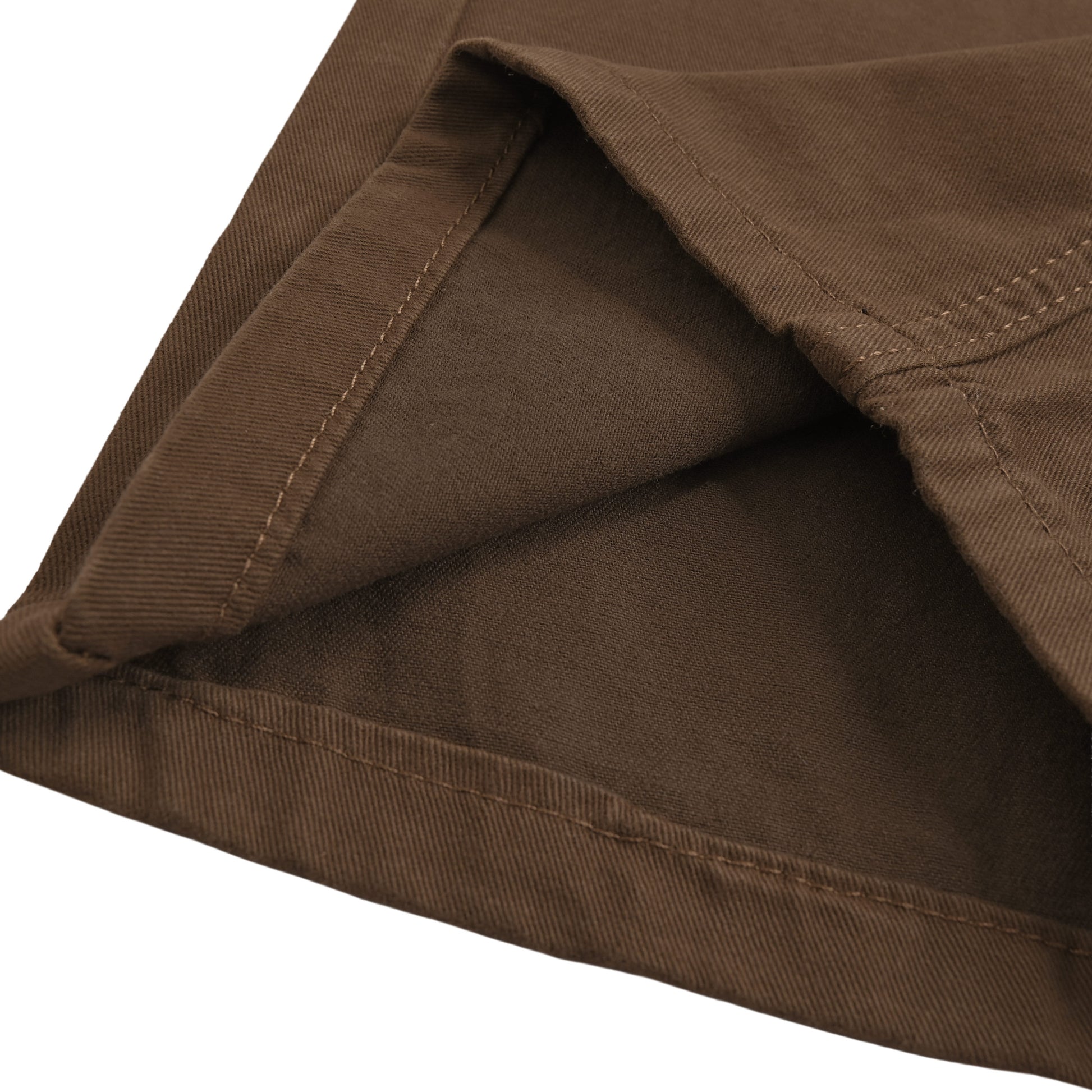 ライトワイドストレートチノパンツ brown image