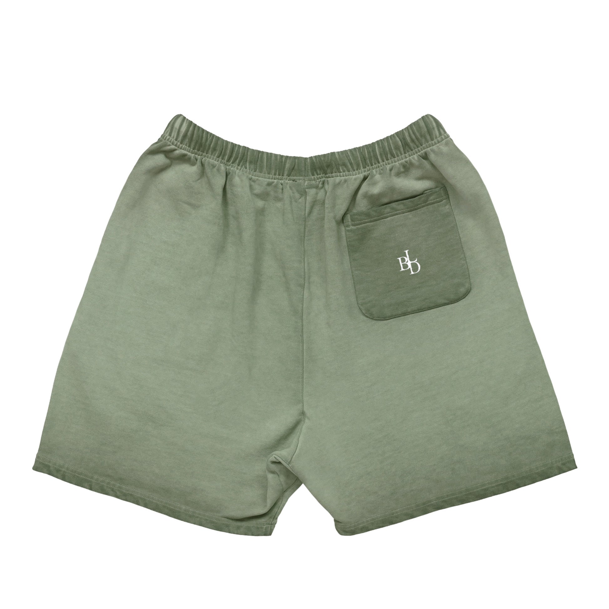 Onepointoヴィンテージウォッシュshort pants green-gray image