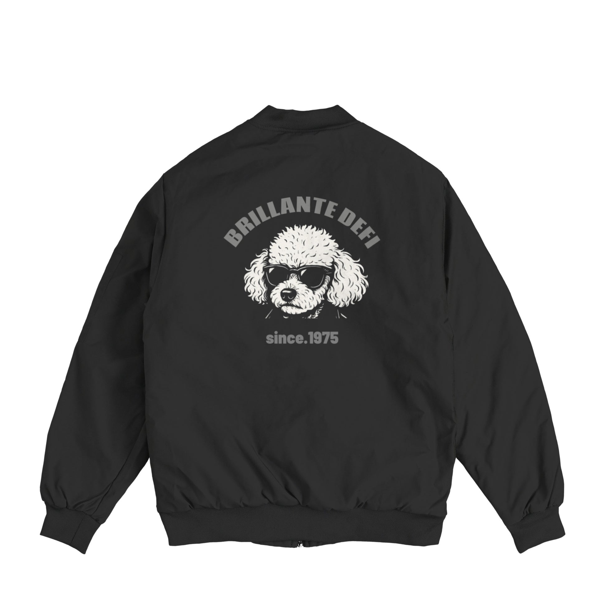 中綿MA-1ジャケット black image