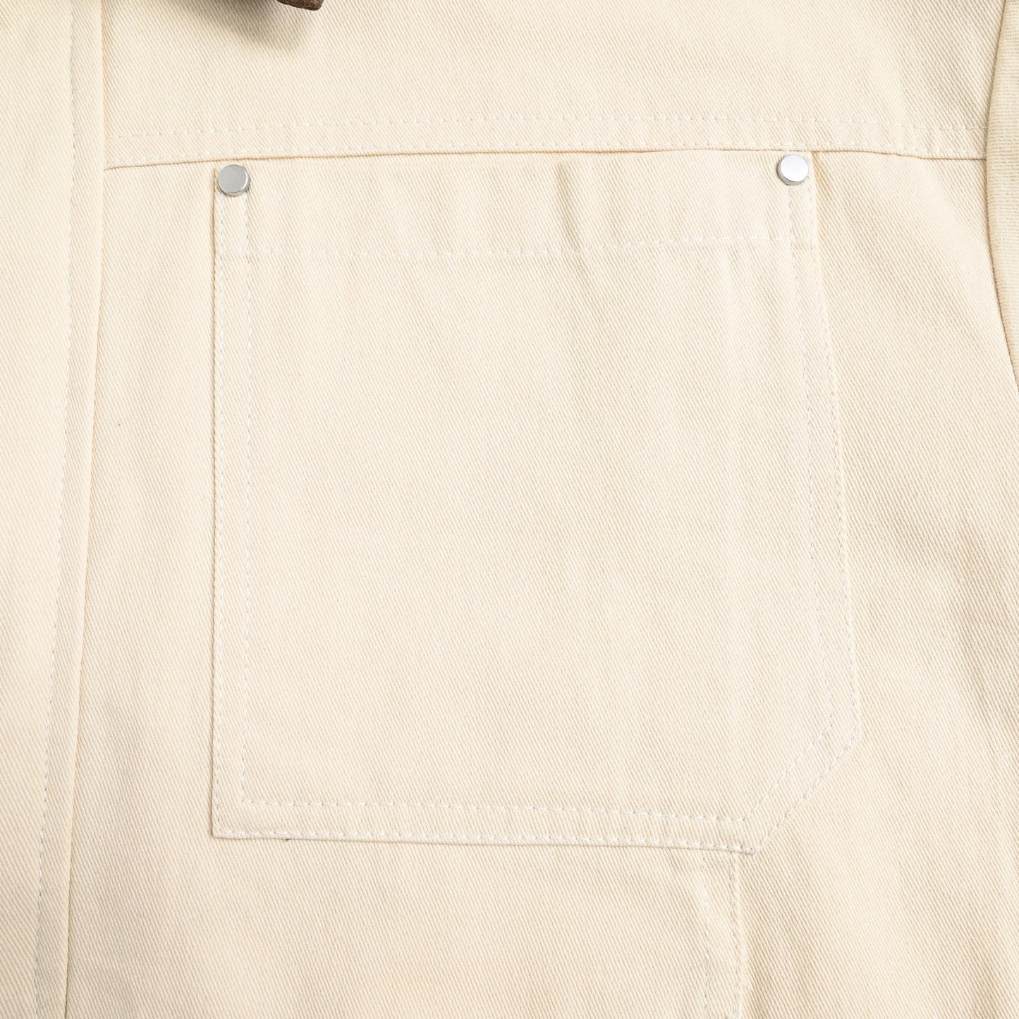 バイカラーワークジャケッ ivory image