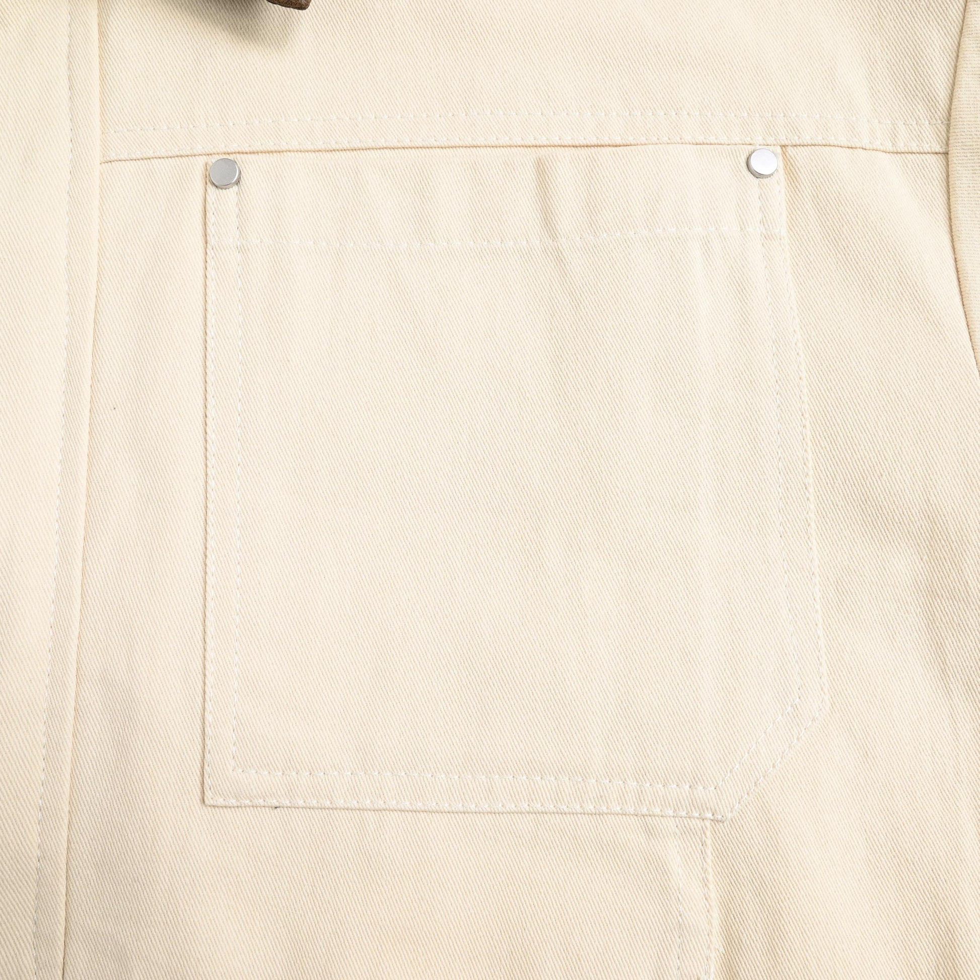 バイカラーワークジャケッ ivory image