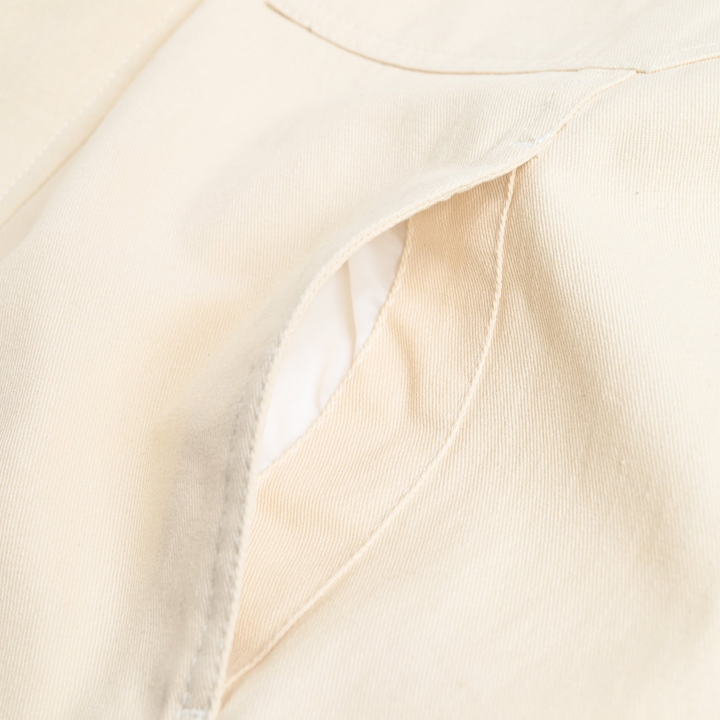 バイカラーワークジャケッ ivory image