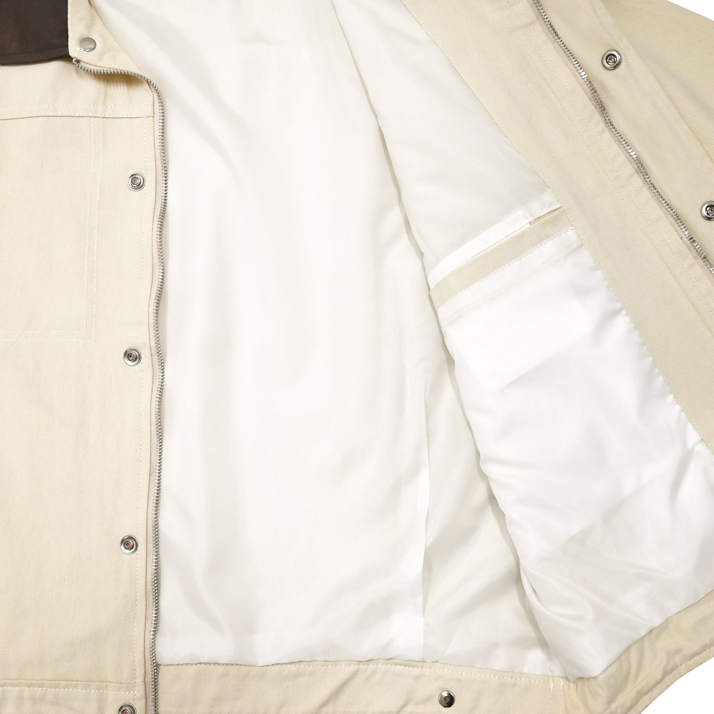 バイカラーワークジャケッ ivory image