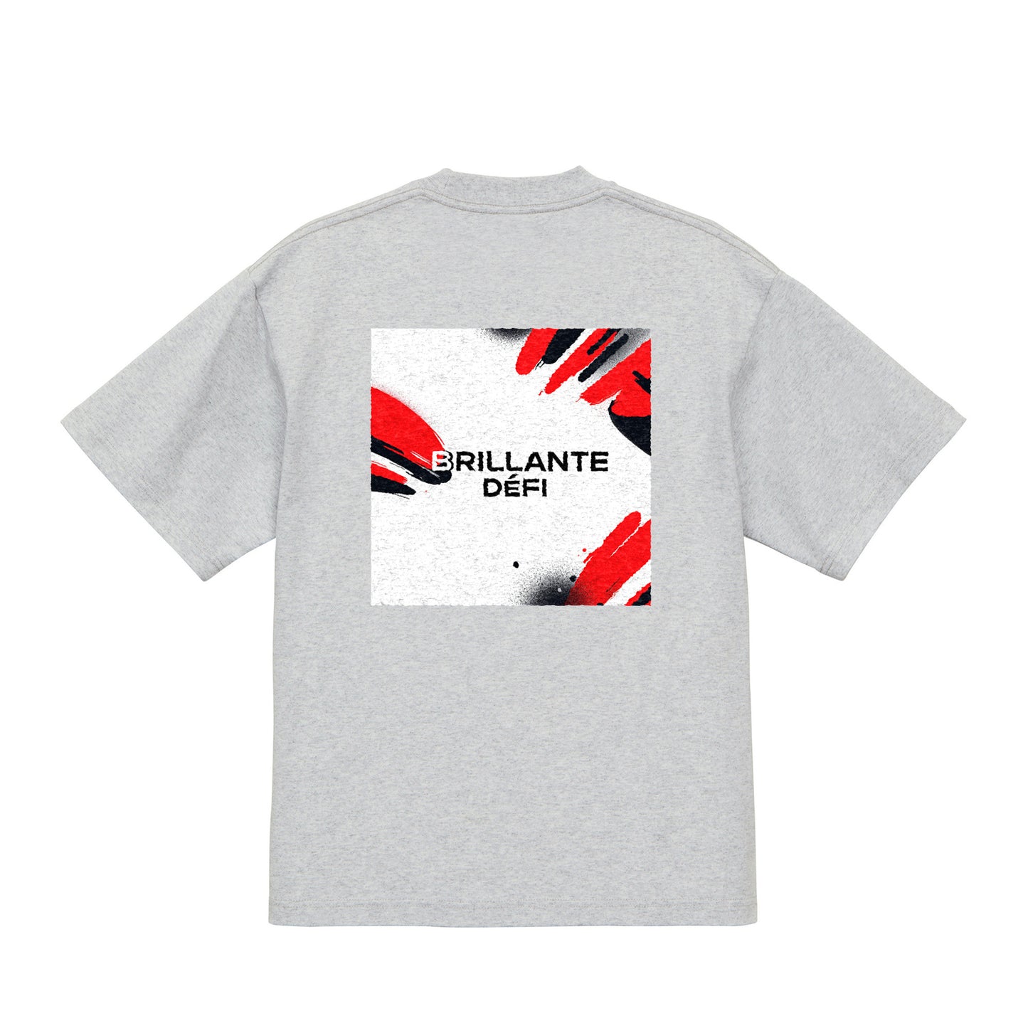 BIGバックプリントダイナミック半袖Tシャツ