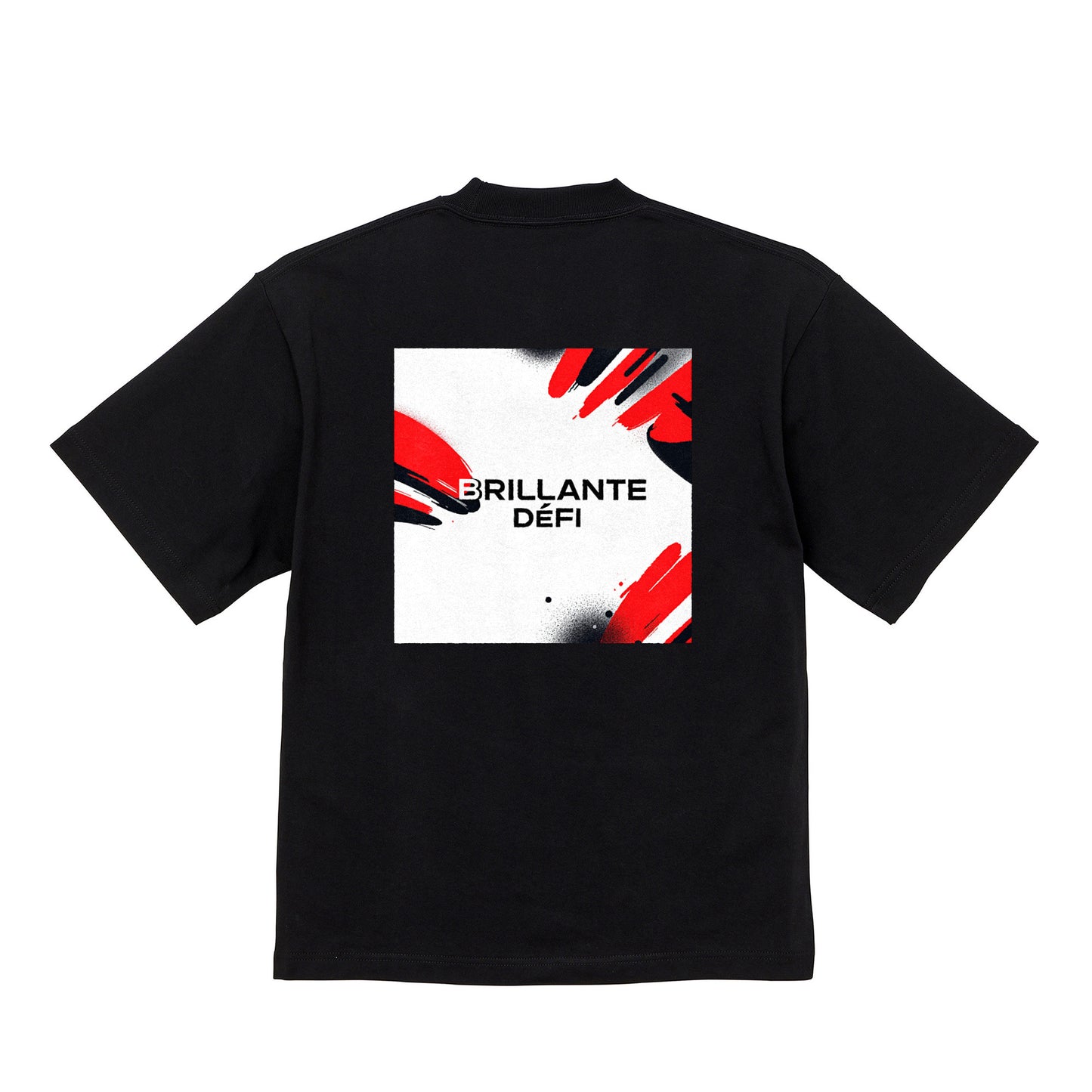 BIGバックプリントダイナミック半袖Tシャツ