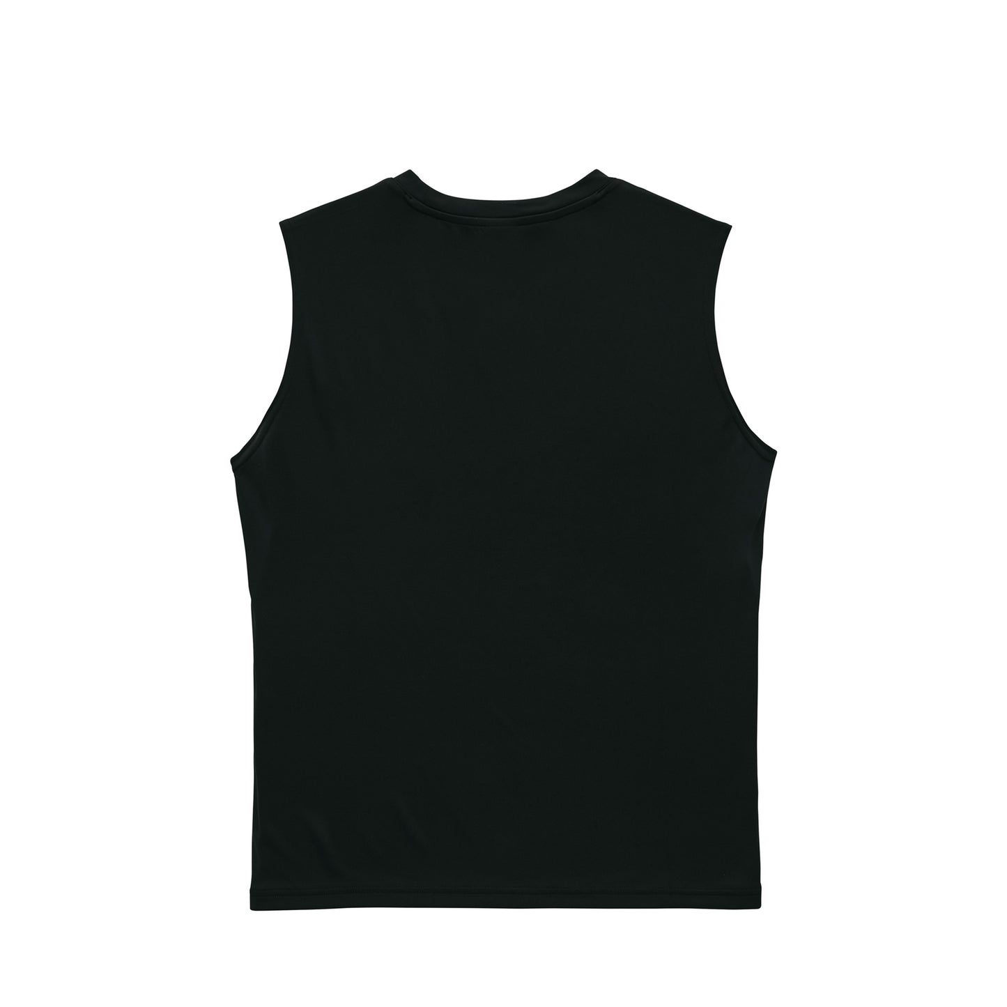 ドライスムース リサイクルポリエステル スリーブレスシャツ black image