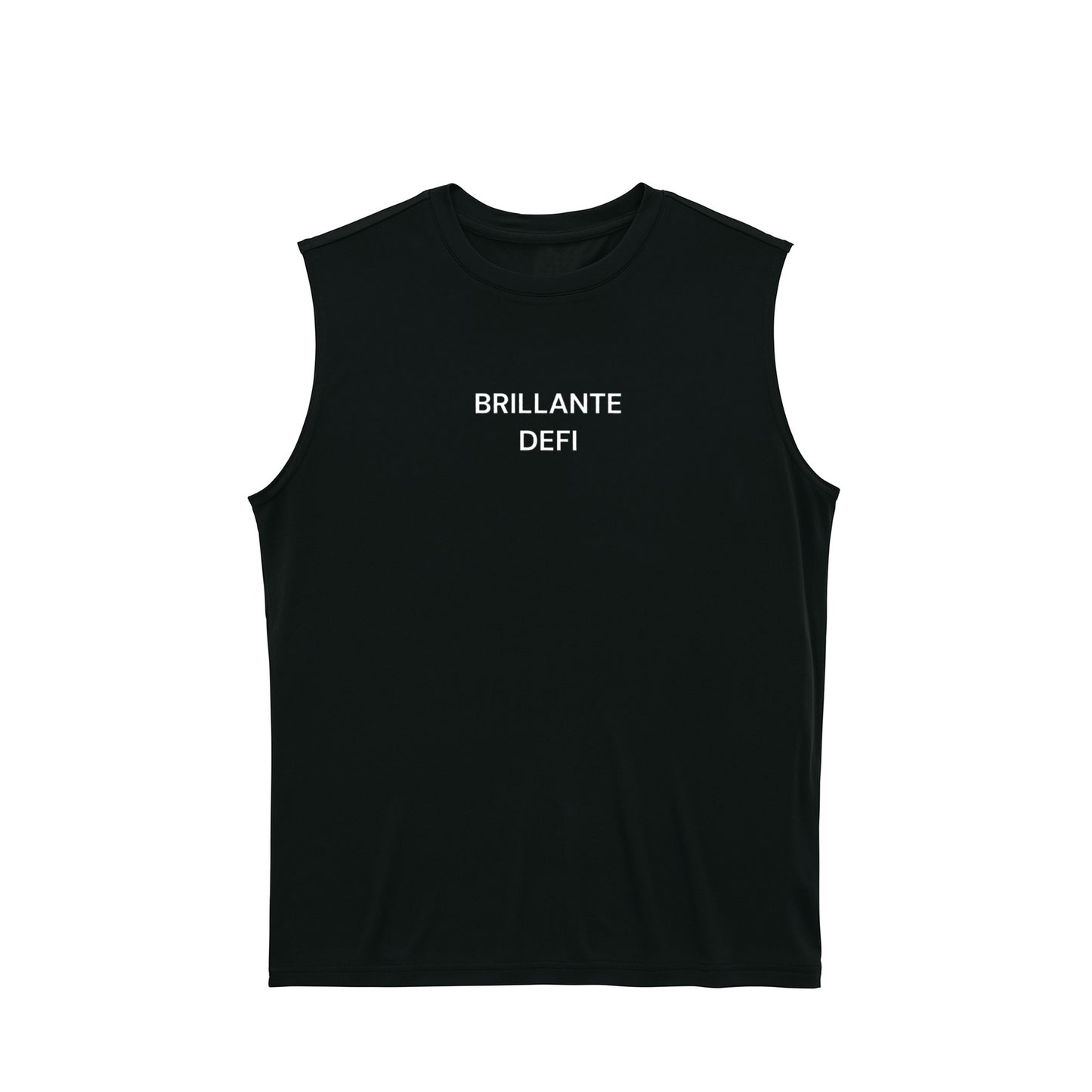 ドライスムース リサイクルポリエステル スリーブレスシャツ black image