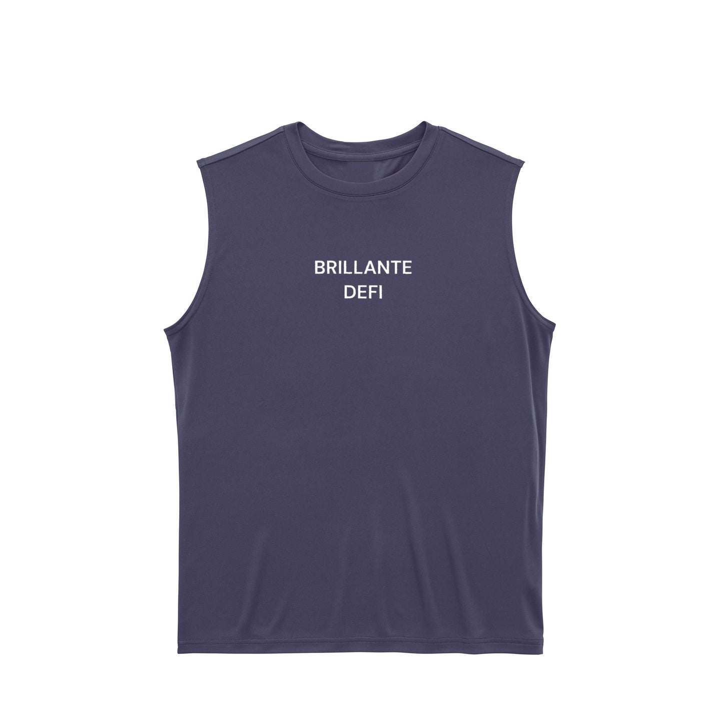 ドライスムース リサイクルポリエステル スリーブレスシャツ grayish-purple image