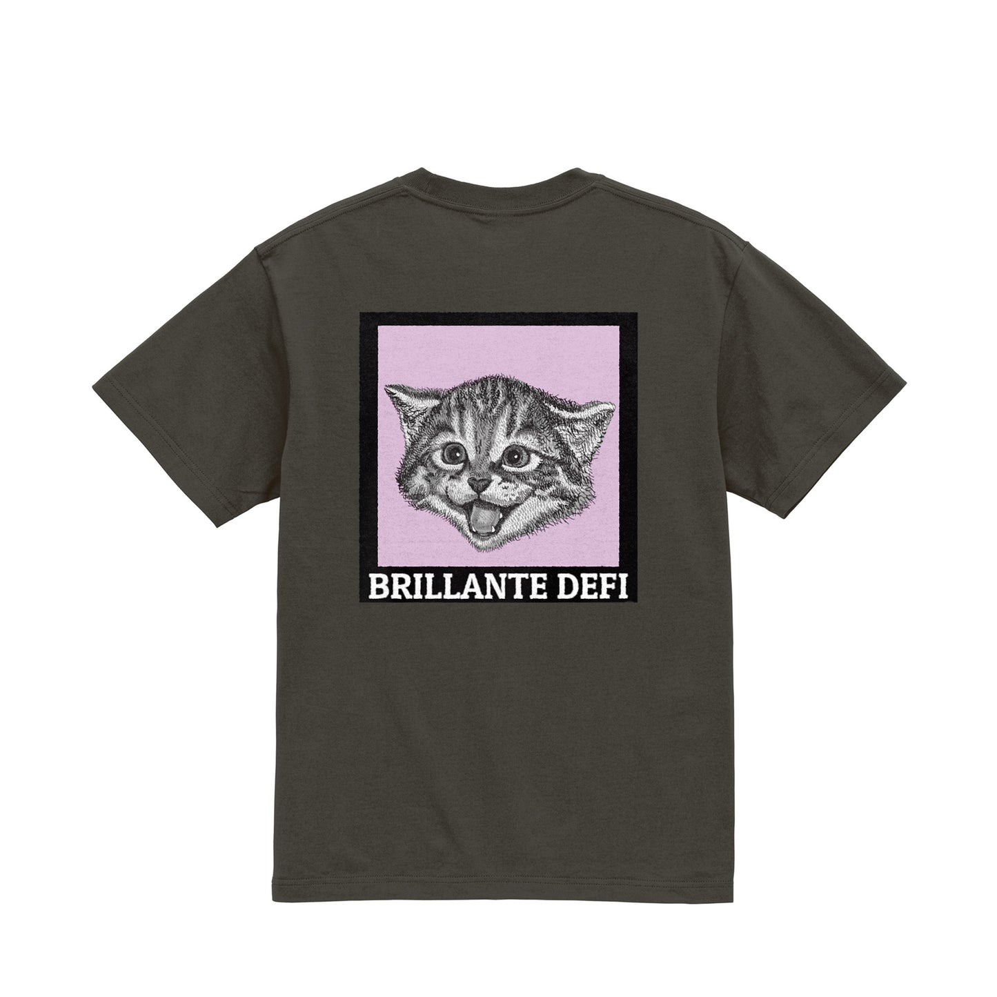 BRILLANTE DEFI Kitten Graphic Tee sumi image