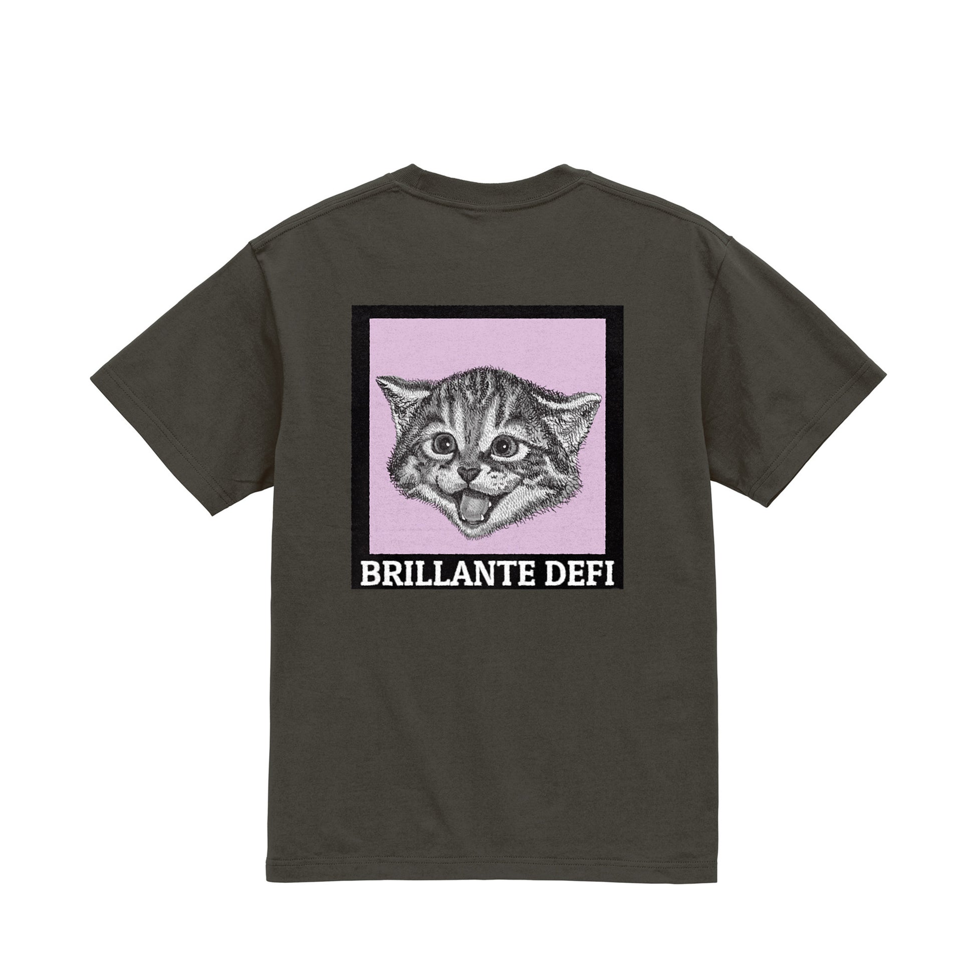 BRILLANTE DEFI Kitten Graphic Tee sumi image