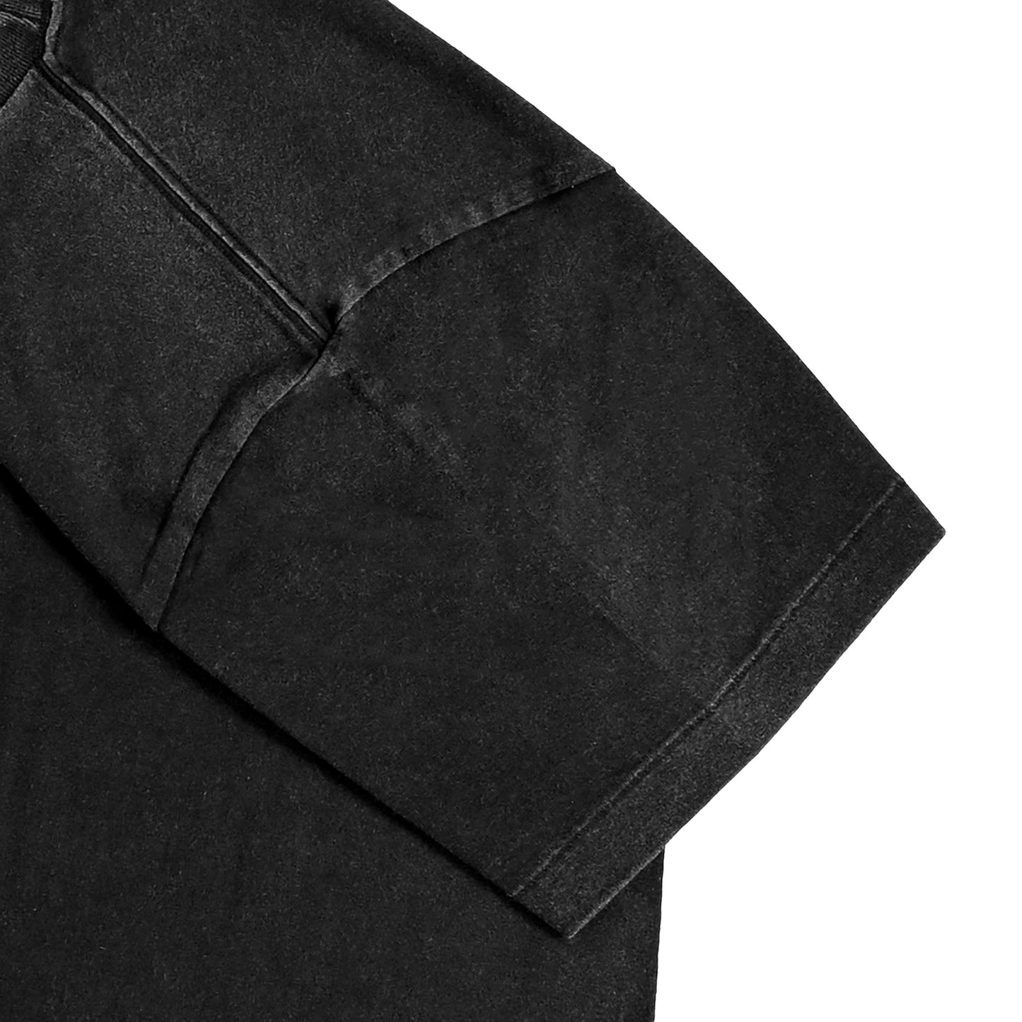 オープンエンド フェードウォッシュ Tシャツ fade-black image