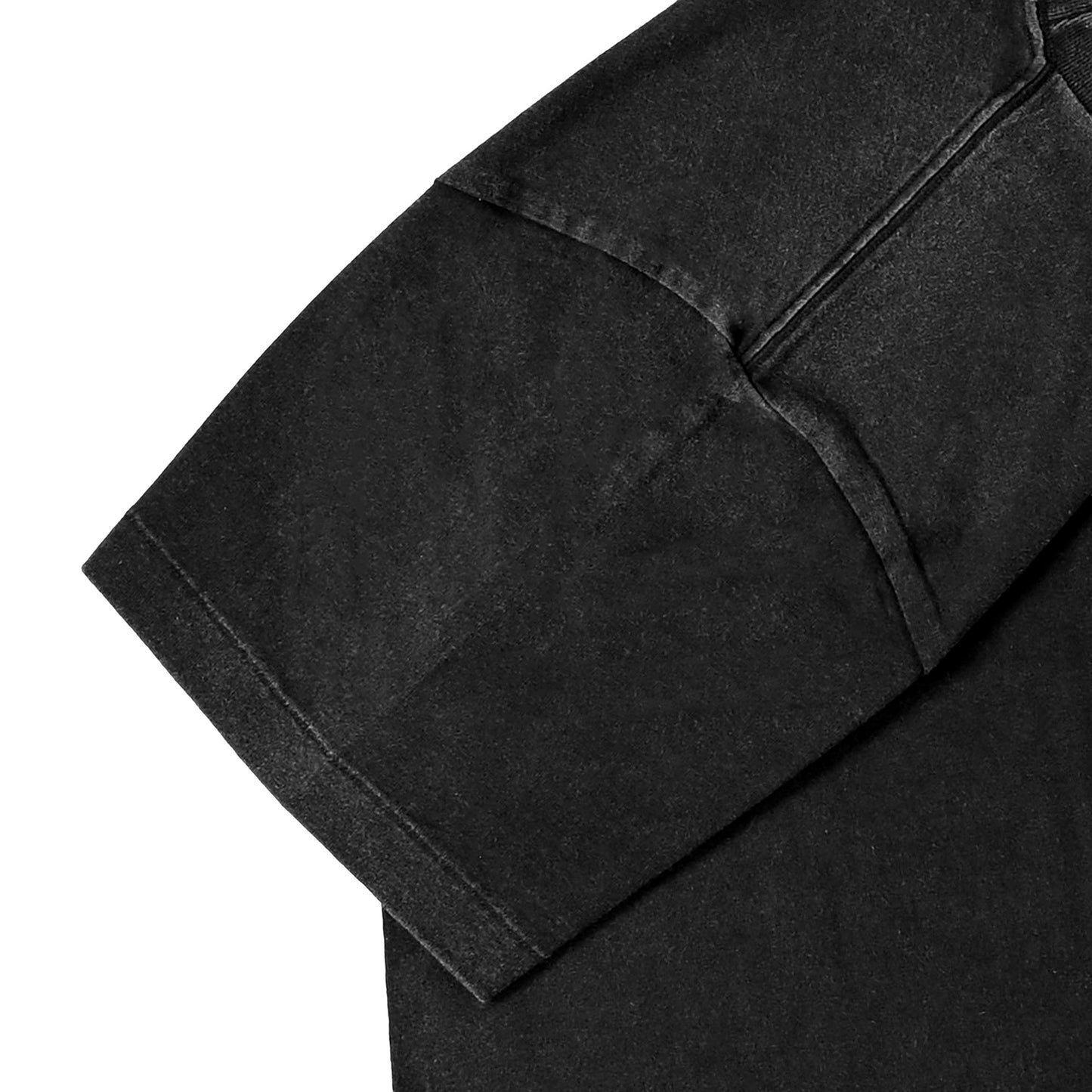 オープンエンド フェードウォッシュ Tシャツ fade-black image