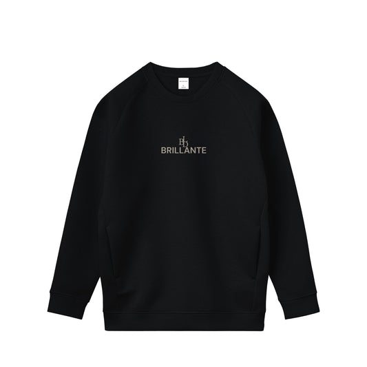  ドライストレッチクルーネックトレーナー black image