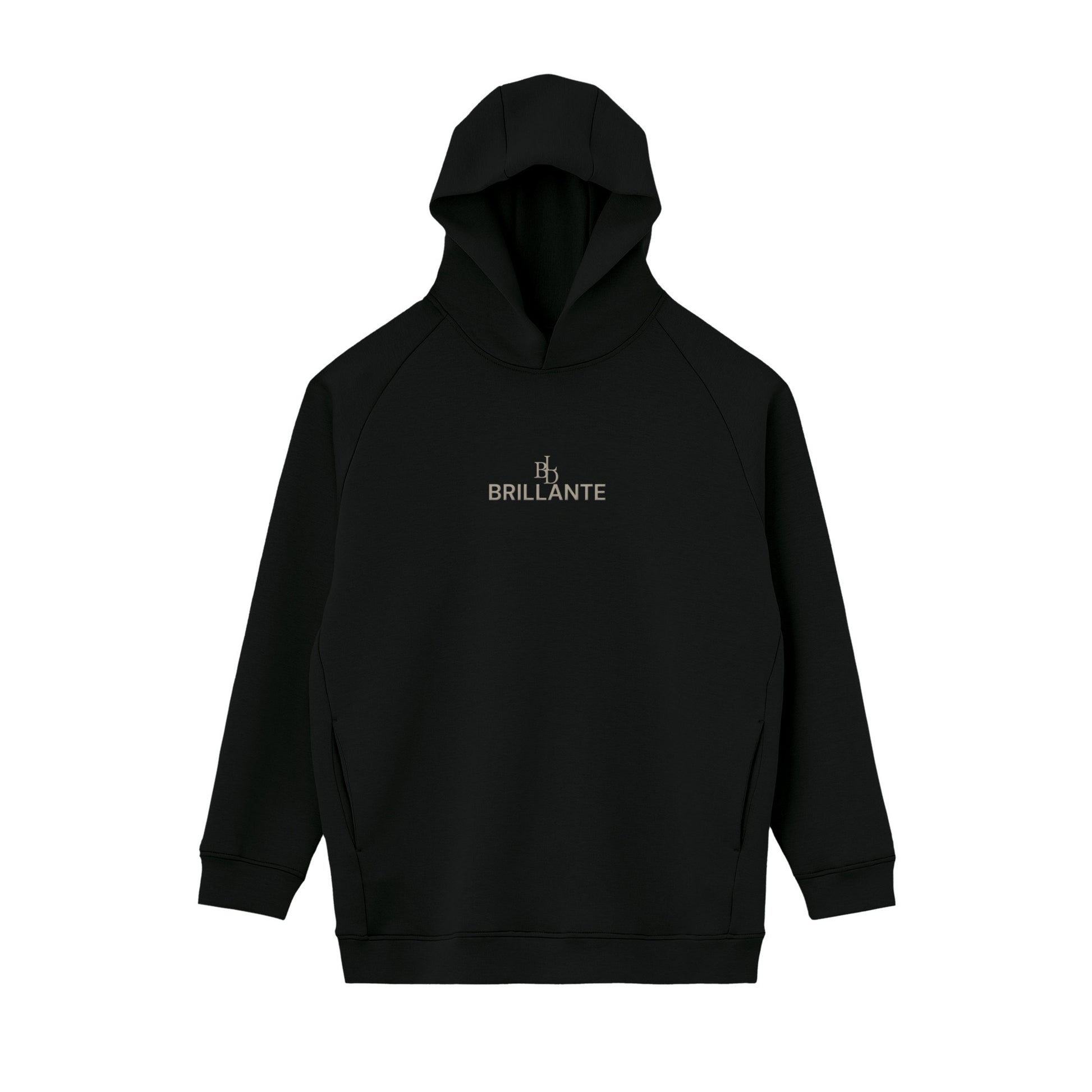 ドライストレッチプルオーバーパーカー black image